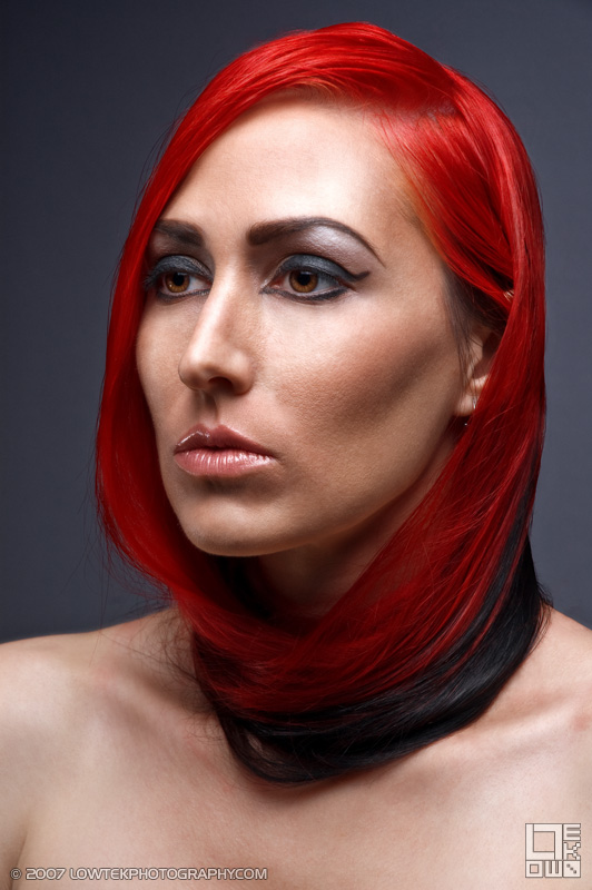 Model: TC Smith Hair/Makeup: Jennifer Denise ©2007 Low Tek Photography