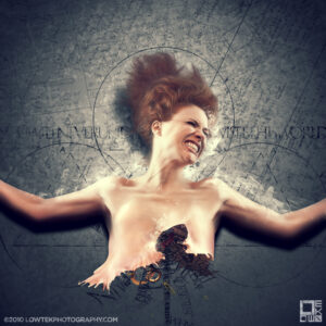 Anhedonic Rage. Model: Zoe Simone. ©2010 Low Tek Photography